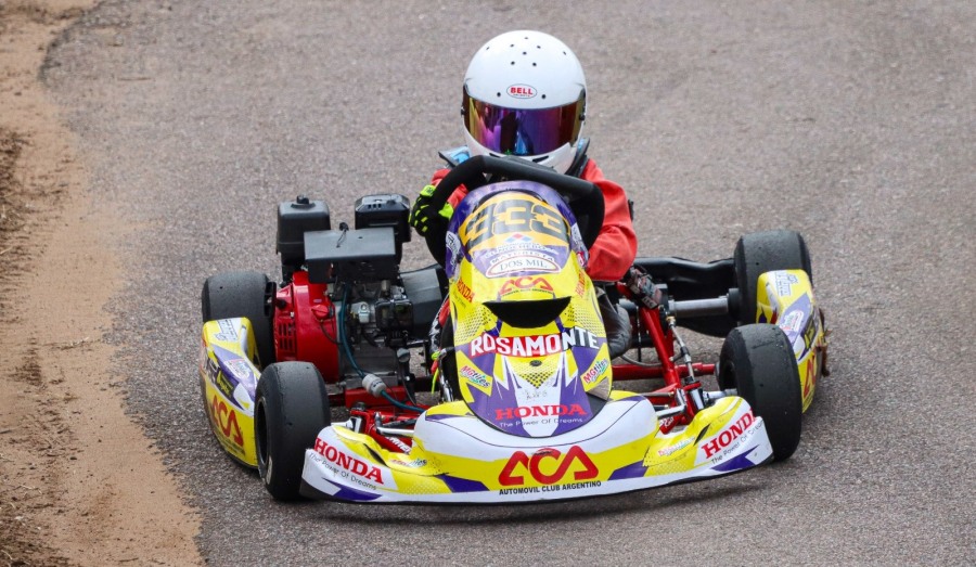 Gran sábado para Valentino Siveira del Rosamonte Racing Team en el Campeonato Argentino de Karting en el Kartódromo de la Ciudad de Trenque Lauquen