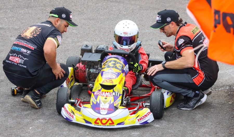 Campeonato Argentino de Karting: Valentino Silveira del Rosamonte Racing Team se prepara para un nuevo desafio nacional por la segunda fecha de la Categoría Mini