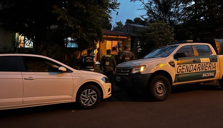 Gendarmería Nacional allanó un domicilio en el marco de una causa por trata de personas