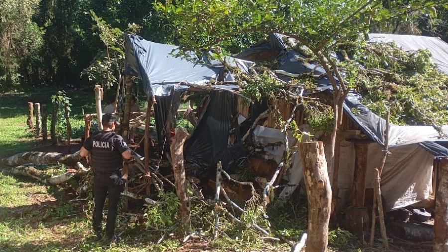 Eldorado: Falleció un hombre tras caer un árbol sobre una casa