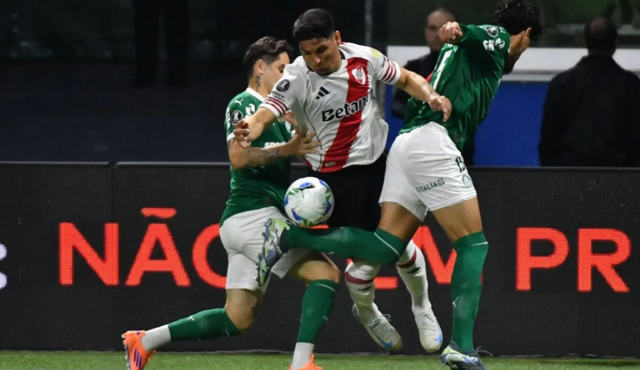 River Plate cayó con Palmeiras en Brasil y se despidió de la Copa Libertadores