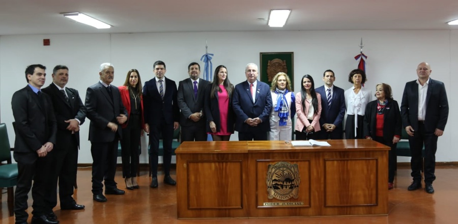 Se designaron nuevos funcionarios en Fueros Penales para el fortalecimiento del Sistema Judicial de la provincia de Misiones