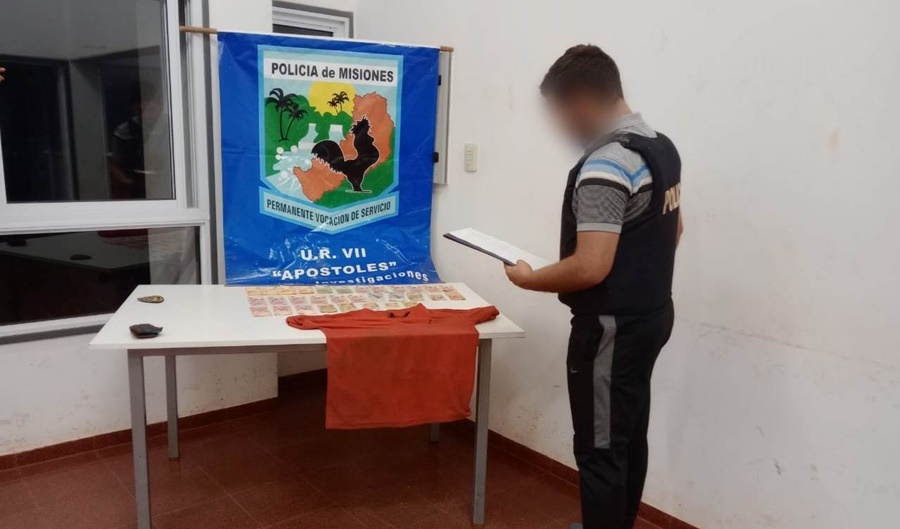 Apóstoles: Hurtó una mochila con dinero a una persona internada en una clínica céntrica y fue detenido