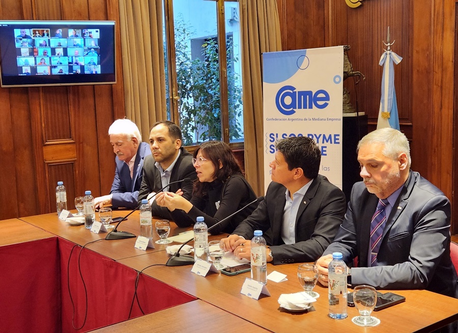 El Banco Nación presentó en CAME la Expo BNA Conecta