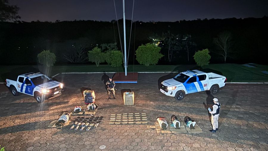 Prefectura Naval Argentina secuestró casi cien kilos de droga en la ciudad misionera de Puerto Iguazú