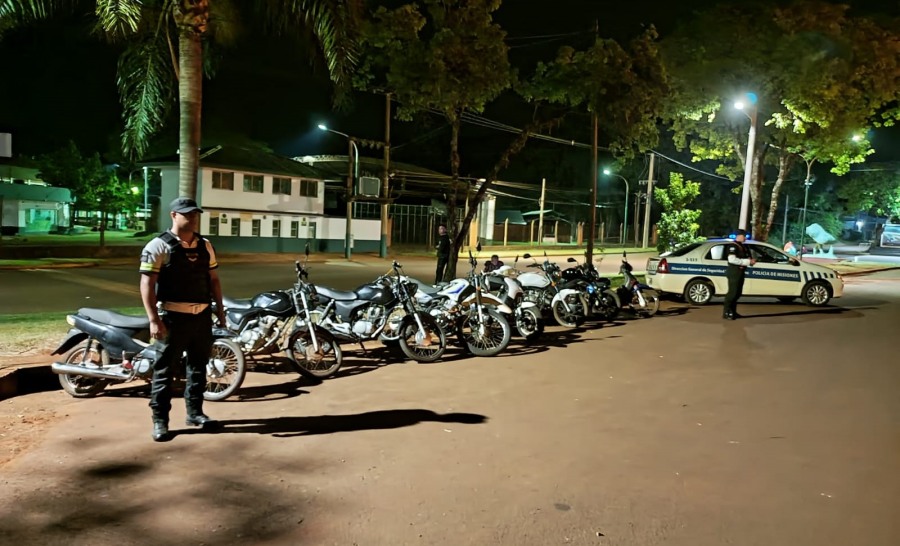 Megaoperativo de seguridad en la provincia de Misiones: En una noche, la Policía detectó a trece conductores alcoholizados y detuvo a treinta y dos personas por ilícitos
