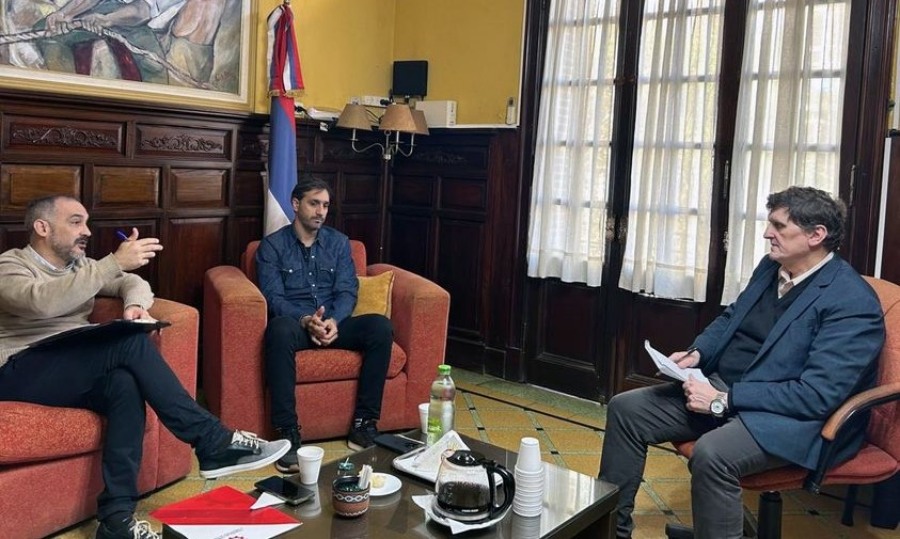 El Ministro Adolfo Safrán se reunió con integrantes del Consejo Directivo de la Cámara de Comercio e Industria de Posadas