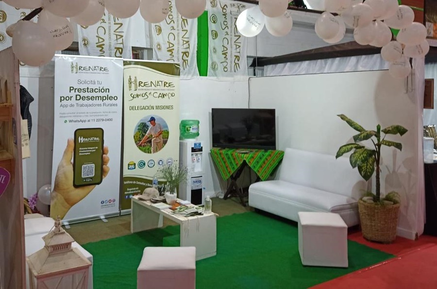 Apóstoles: RENATRE Misiones participa en la 44 edición de la Fiesta Nacional e Internacional de la Yerba Mate