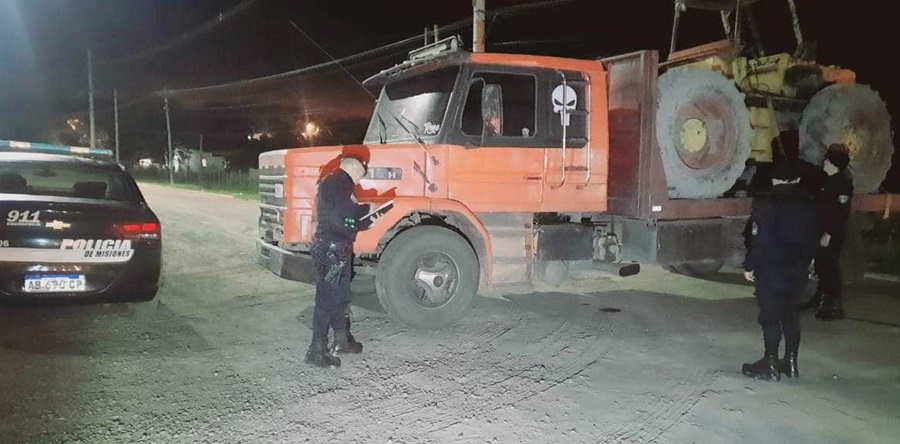 Apóstoles: En los últimos días se retuvieron tres camiones que transportaban en forma irregular soja, maíz y una maquinaria agrícola