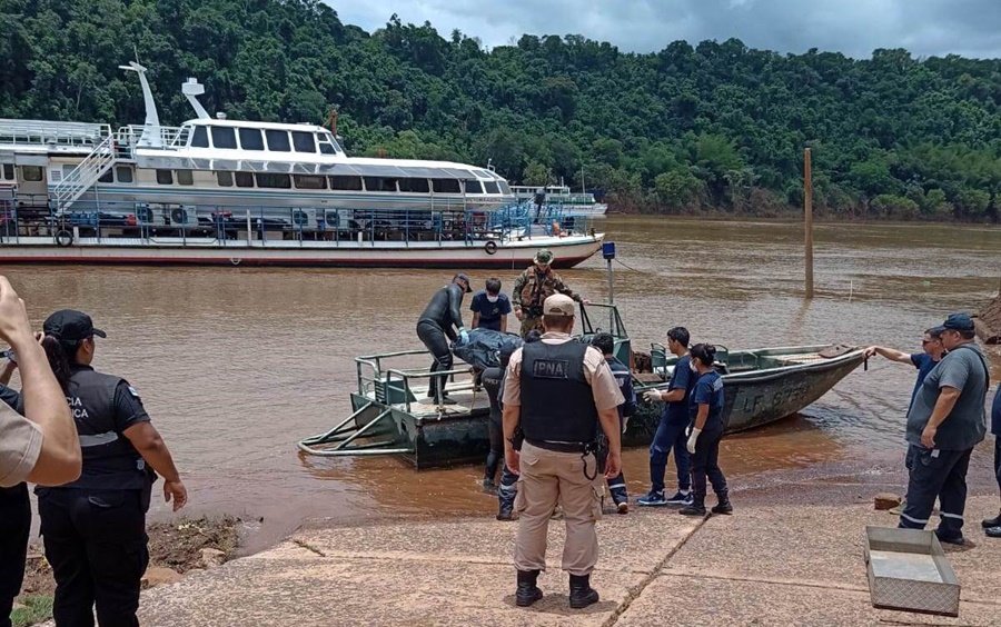Hallaron el cuerpo del joven de 26 años que fue arrastrado por la corriente en el Salto Mariposa en la ciudad misionera de de Puerto Iguazú