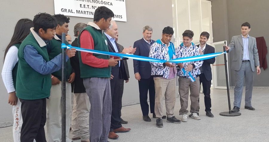 Se realizó un encuentro sobre el fortalecimiento de la educación y el trabajo, se inauguró un Centro de formación agrotecnológica en Salta