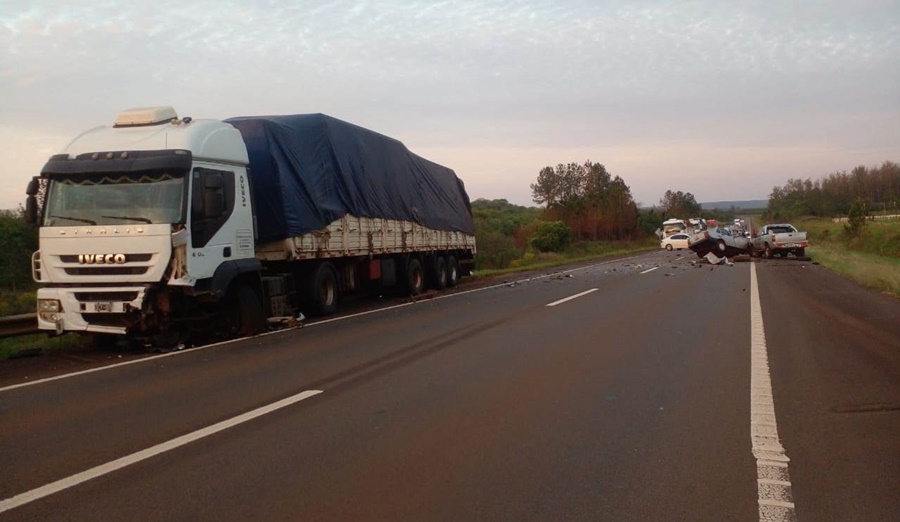 Falleció un hombre en un accidente vial sobre la Ruta Nacional N° 14, en el Paraje La Sierrita del  Municipio misionero de San José