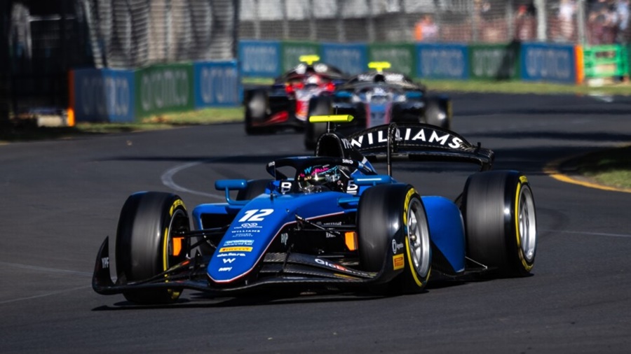 FIA Fórmula 2 en Australia: El argentino Franco Colapinto logró su primer “Top 5” en la carrera Sprint