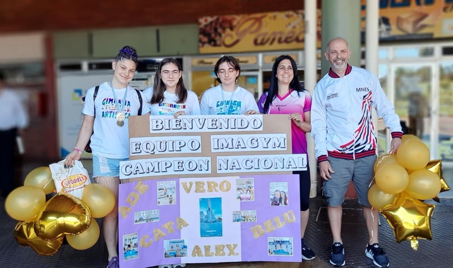Gimnastas de Apóstoles campeonas nacionales en Rosario