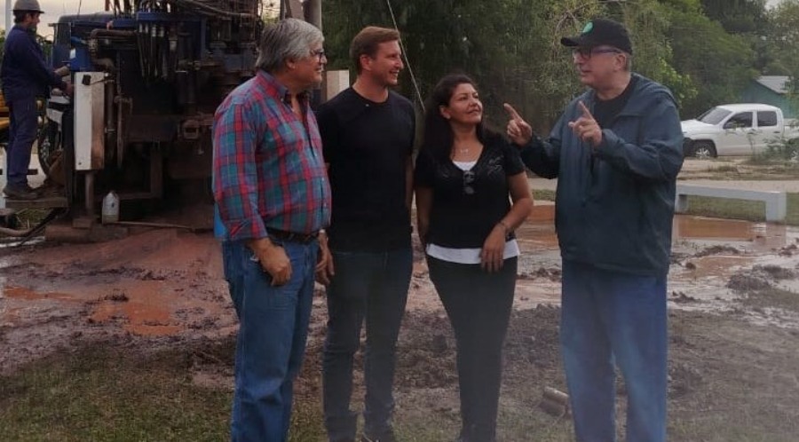 Avanzan obras hídricas y viales en el Municipio misionero de profundidad con financiamiento provincial