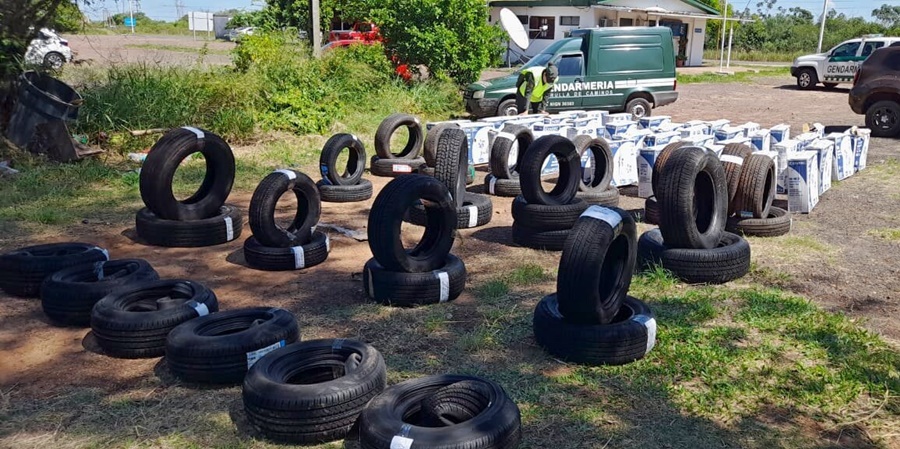 Gendarmería Nacional secuestró mercadería de contrabando valuada en más de 211 millones de pesos