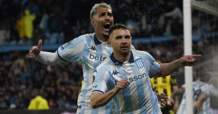 Épica clasificación de Racing Club se impuso 3 a 2 sobre la hora en el global y eliminó a Peñarol de Montevideo