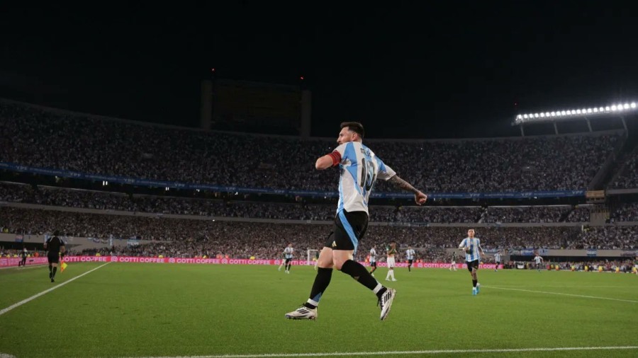Eliminatorias: De la mano de Lionel Messi, Argentina volvió a brillar y goleó 6 a 0 a Bolivia en el Monumental