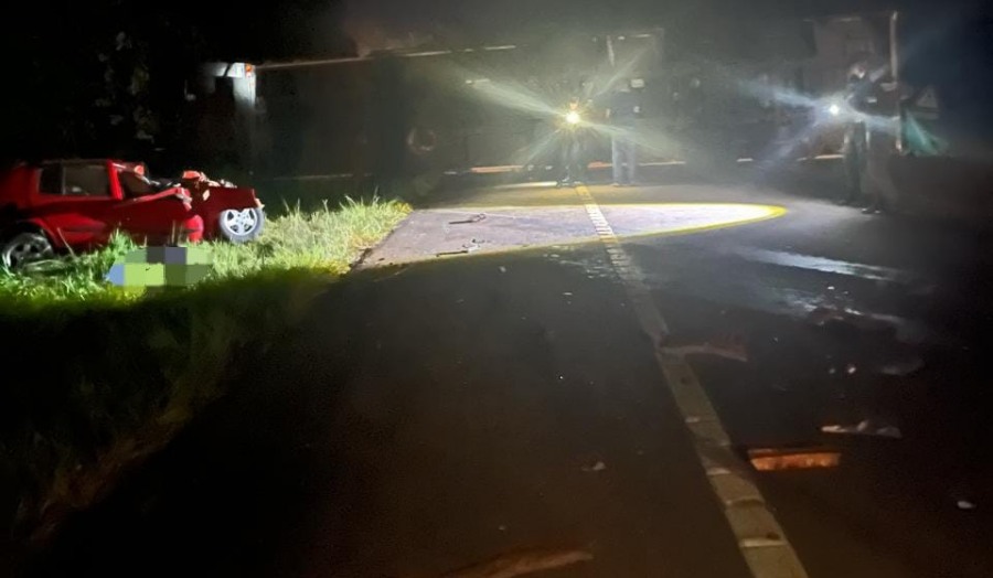 San Vicente: Dos colisiones casi simultáneas en la Ruta Nacional N° 14, dejaron como saldo un muerto y dos heridos, vinculados a un choque frontal y un accidente con un animal vacuno suelto