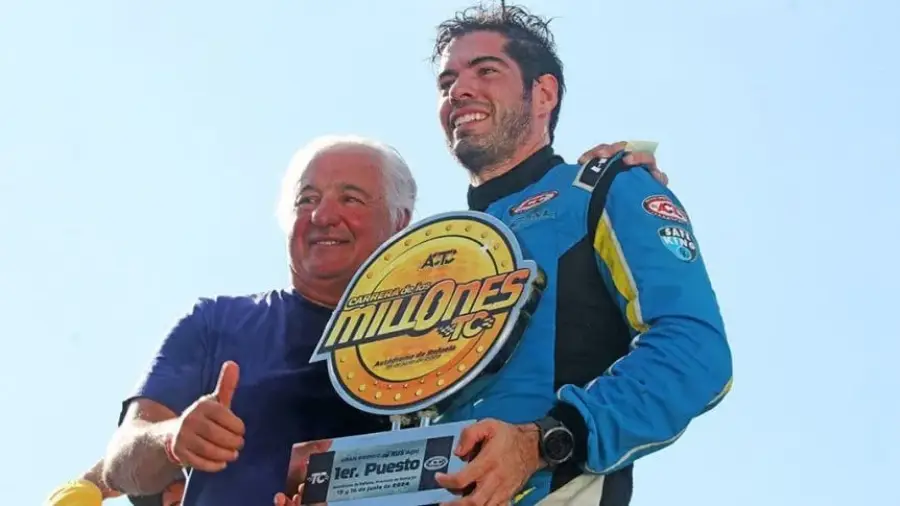 Esteban “Tubo” Gini logró su primera victoria en el Turismo Carretera y se llevó los ocho millones en Rafaela