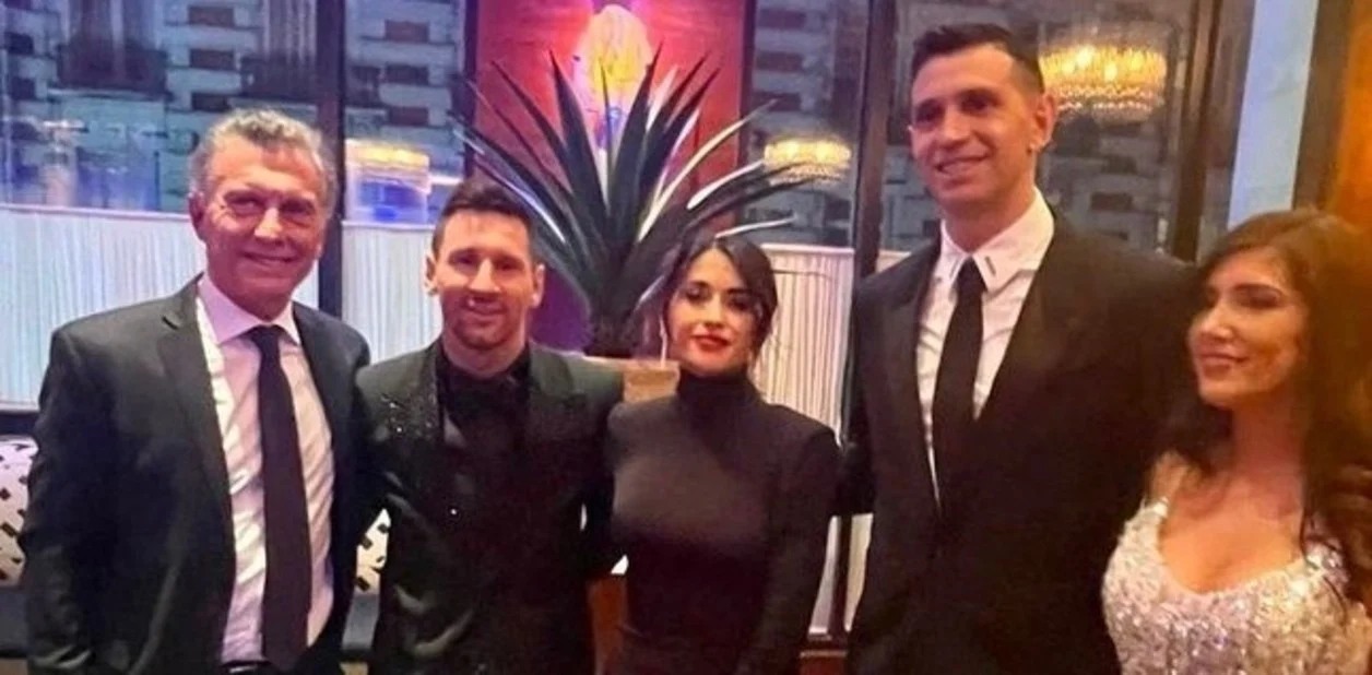 "Qué emoción": la foto de Mauricio Macri con Lionel Messi en los premios The Best