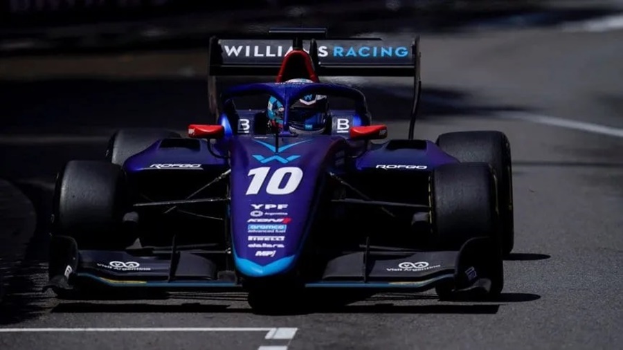 Automovilismo: En el día de su cumpleaños, argentino Franco Colapinto finalizó en el cuarto puesto de la Sprint Race del GP de Mónaco de F3