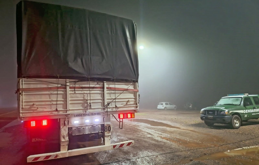 Gendarmería Nacional Argentina secuestró más de 360 toneladas de granos de soja