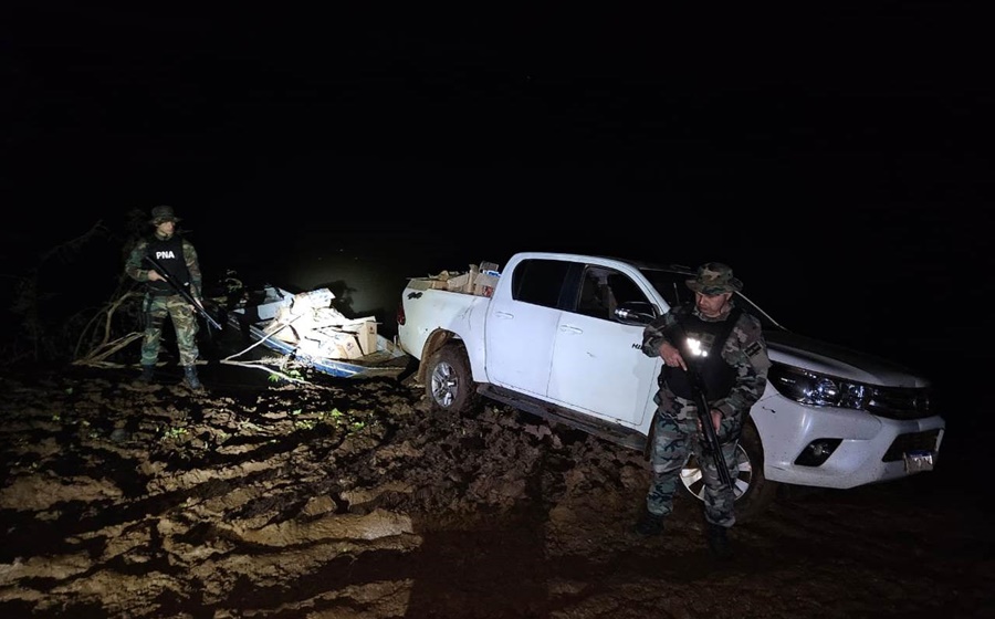 La Prefectura Naval Argentina secuestró un cargamento de 1250 cartones de cigarrillos