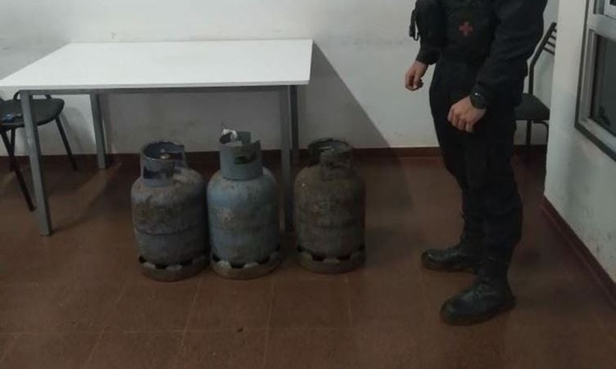 Apóstoles: Se secuestraron garrafas se gas de dudosa procedencia