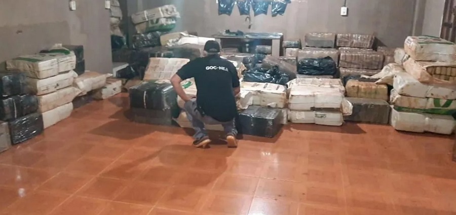 Megaoperativo en Misiones: Se incautaron casi cinco toneladas y media de marihuana, hay seis detenidos