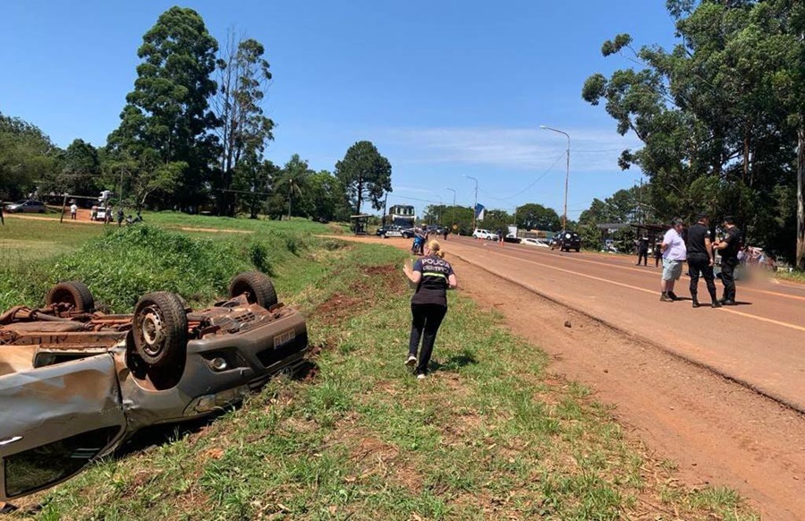 Falleció un peatón de 76 años tras ser embestido por una camioneta, cuando caminaba sobre la Ruta Nacional N° 14 de la localidad misionera de Aristóbulo del Valle