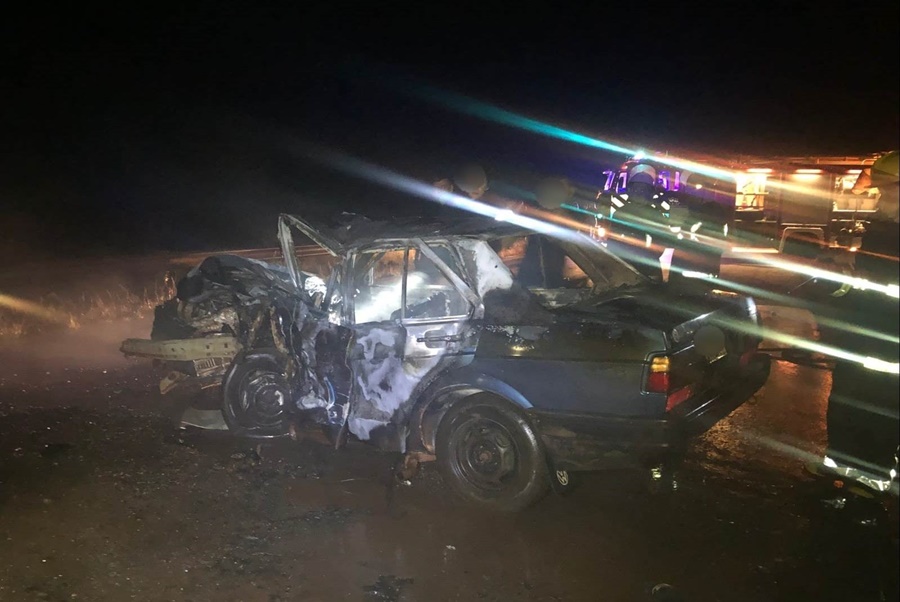 Misiones: Un automóvil se incendió tras un choque y su conductor falleció, ocurrió anoche sobre la Ruta Provincial N° 8 a la altura del Municipio de Campo Grande