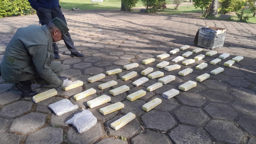 Corrientes: Gendarmería Nacional secuestró más de 37 kilos de marihuana, el estupefaciente fue incautado en distintos procedimientos en las localidades de Ituzaingó y Santo Tomé