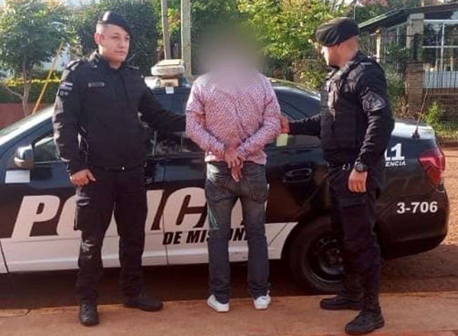 Apóstoles: Intentaba ingresar a la fuerza a un departamento y fue detenido