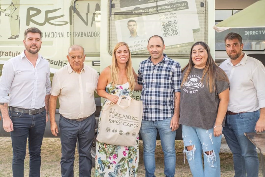 El RENATRE participó de la Fiesta Nacional de la Manzana 2023 en Río Negro