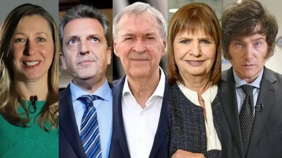 El domingo a las 21 horas: Debate presidencial 2023, cómo llegan los candidatos presidenciales