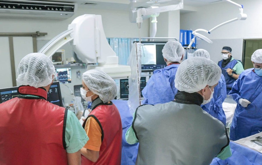 Por primera vez colocaron un dispositivo de MitraClip, en un paciente con insuficiencia mitral severa