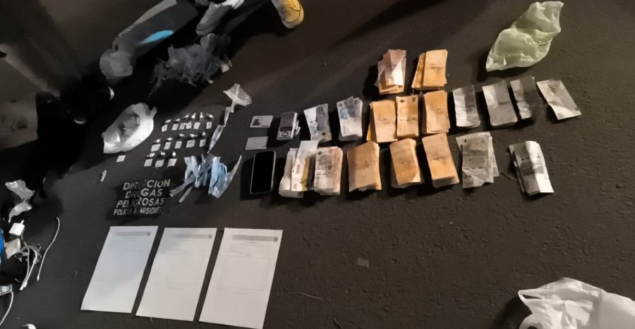 Interceptaron un "pasa mano" de cocaína en la ciudad de Posadas: Arrestaron a un dealer con seis millones de pesos en droga