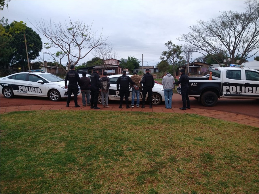 Misiones: Detuvieron a cuatro individuos que agredieron con machetes a un vecino en Oberá