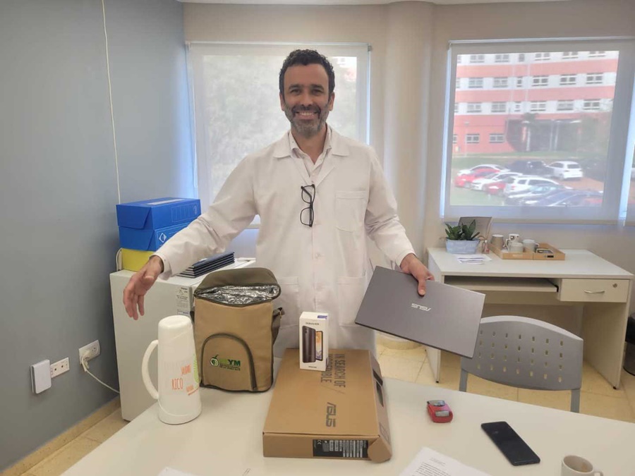 El INYM efectuó donación para el Instituto Misionero del Cáncer