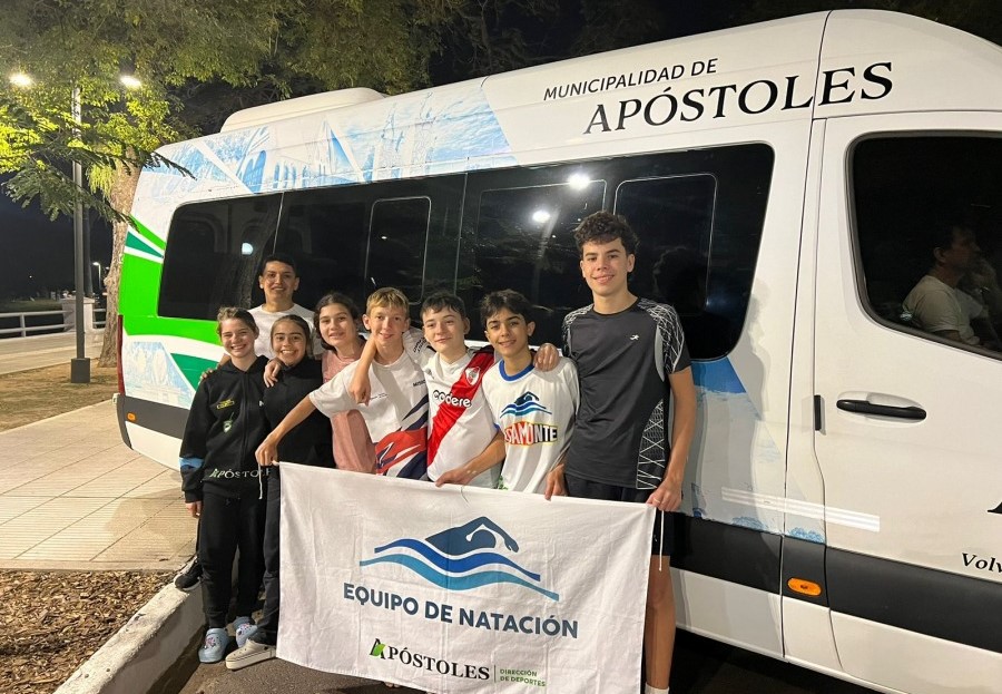 Apóstoles también se destaca en Natación a nivel regional