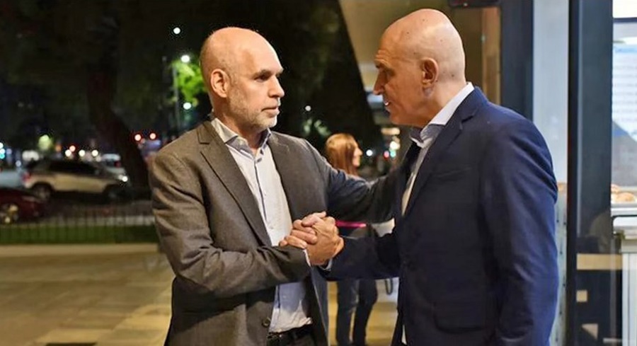 Horacio Rodríguez Larreta le dio la bienvenida a José Luis Espert a Juntos por el Cambio