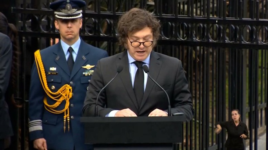 Guerra de Malvinas: El Presidente Javier Milei pide “reconciliación con las Fuerzas Armadas"