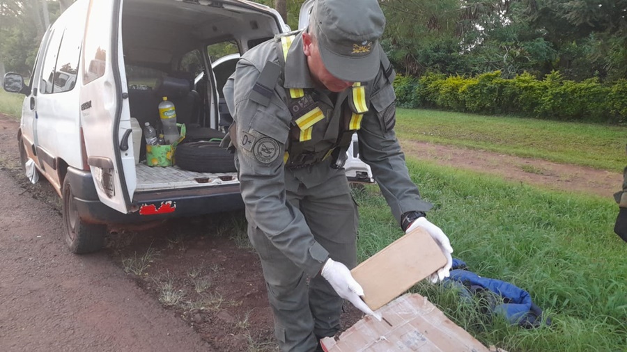 Gendarmería Nacional secuestró de marihuana en Misiones