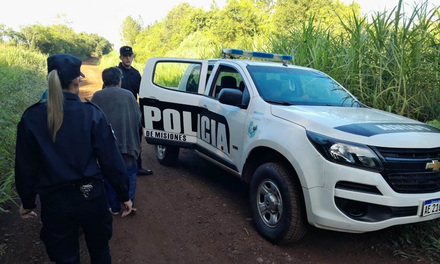 Misiones: Tras 24 horas de operativo hallaron a un hombre de 50 años desaparecido, al momento del hallazgo, se encontraba desorientado y deshidratado