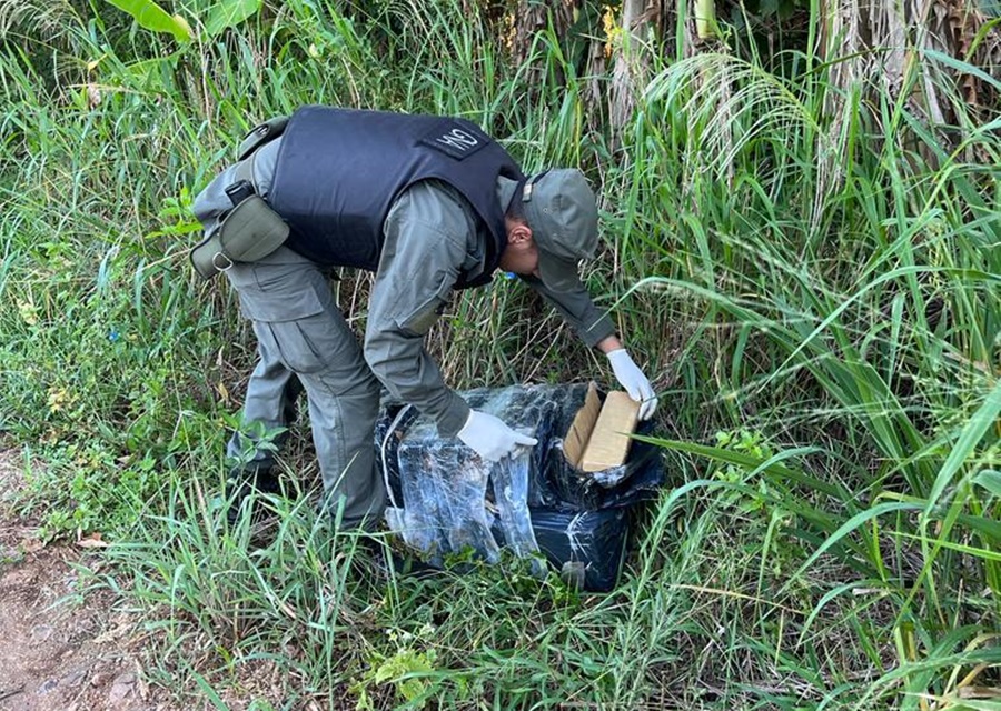 Misiones: Gendarmería Nacional incautó 52 paquetes de marihuana