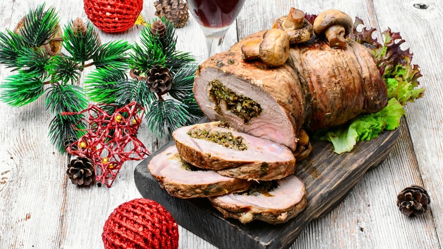 Carne de pollo y cerdo: los protagonistas saludables para la mesa navideña