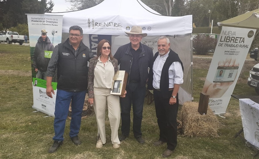 El RENATRE contó con un stand institucional en la exposición MODO INTA en San Juan
