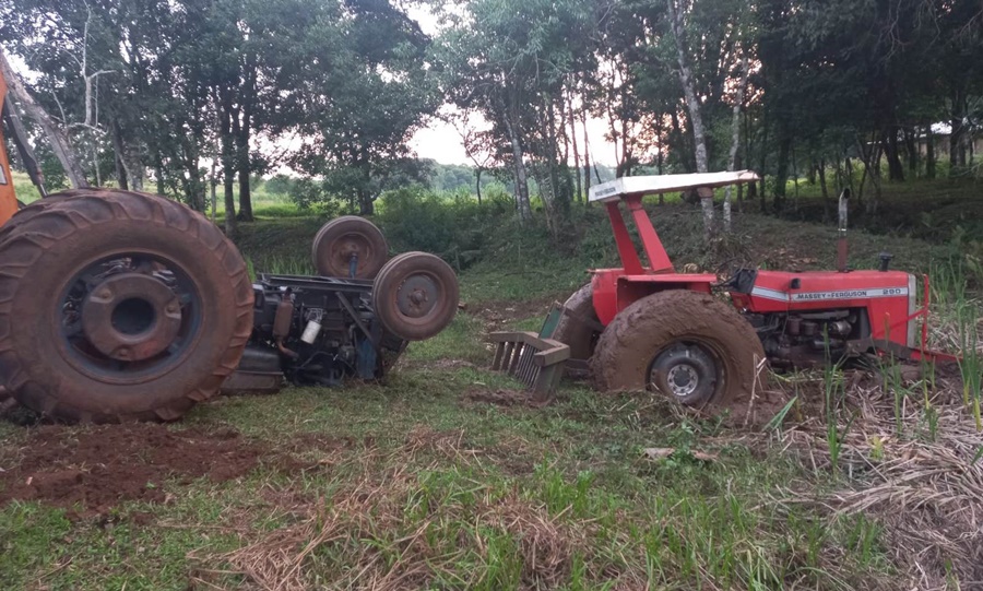 Misiones: Un colono falleció al accidentarse con un tractor en en el Paraje Lechuza de la localidad de El Soberbio