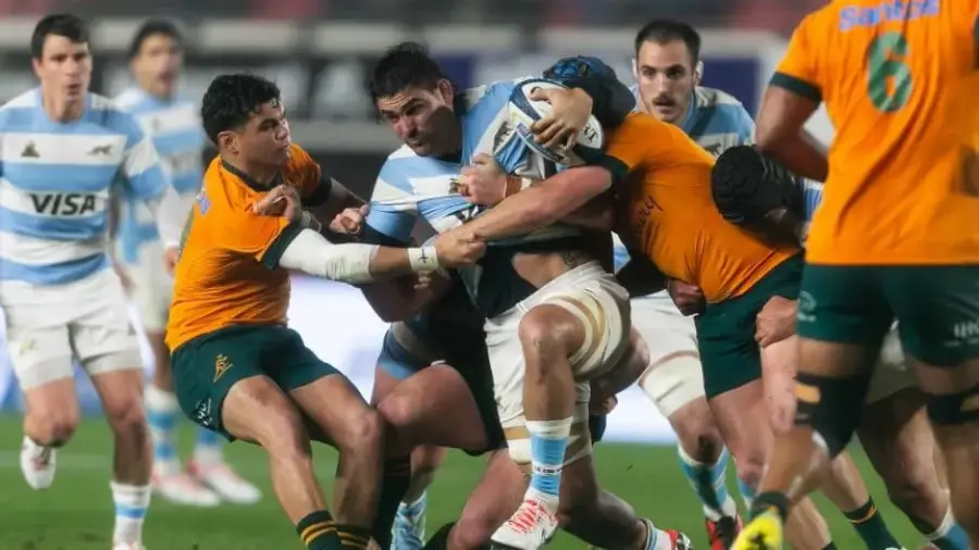 Los Pumas perdieron en la última jugada ante Australia, por el Rugby Championship